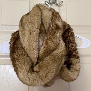 Faux fur wrap by Tinley Roar. Never worn.